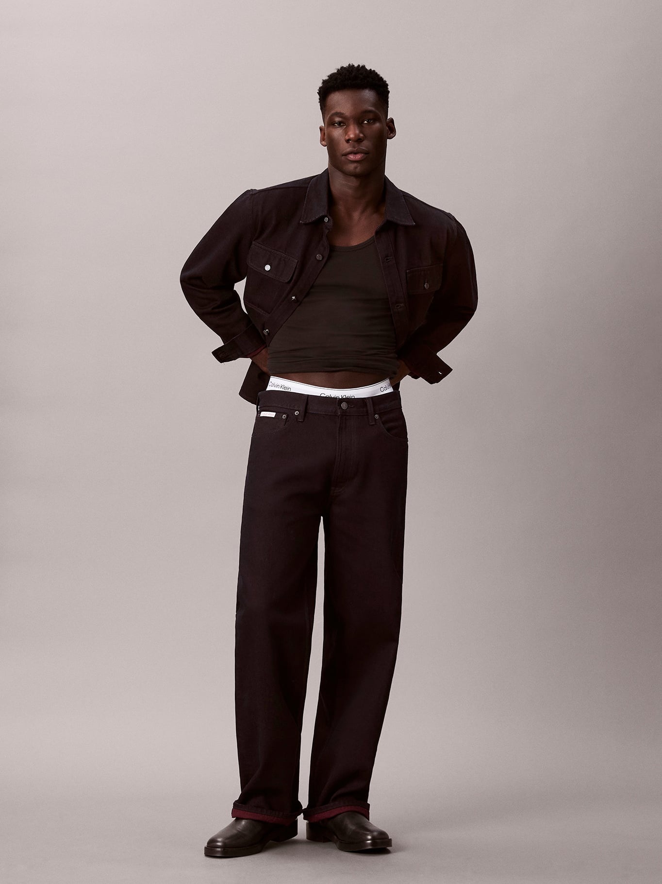 JEANS BAGGY MERLOT - 5