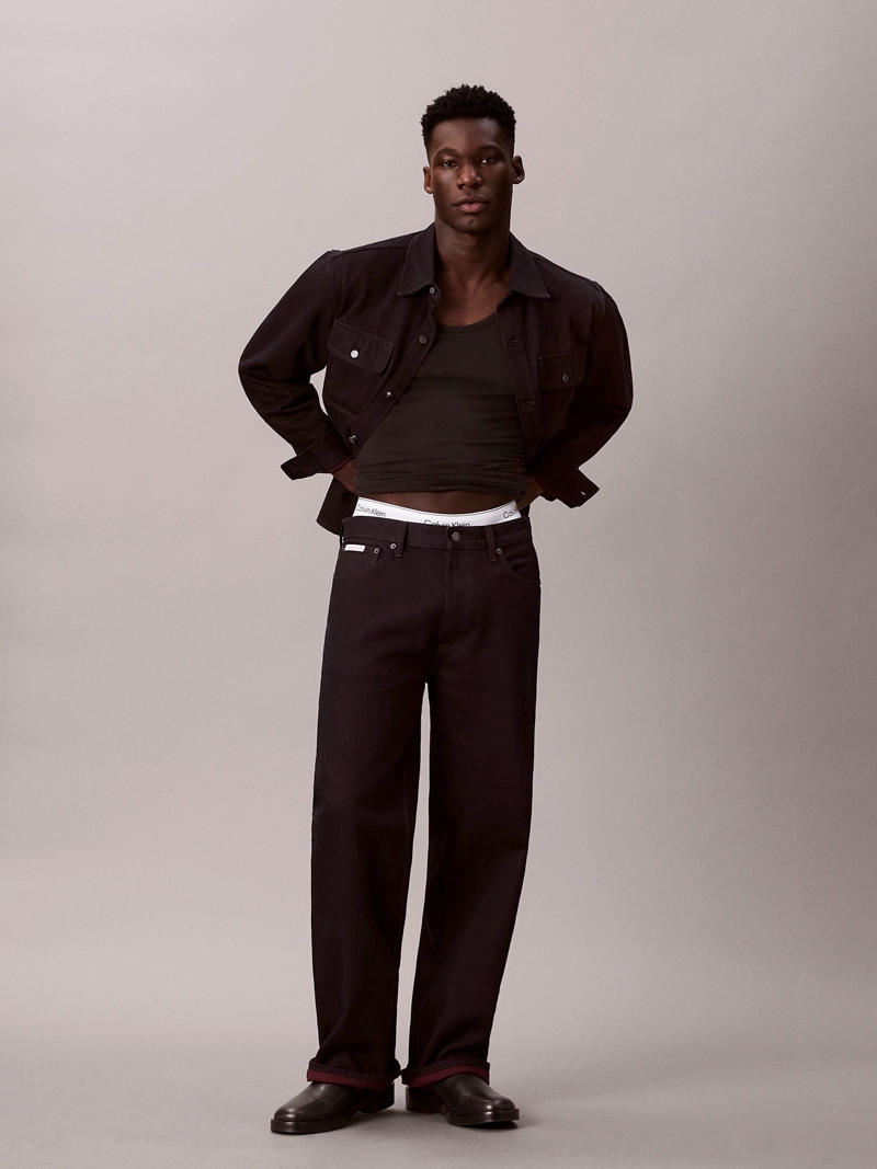 JEANS BAGGY MERLOT - 5