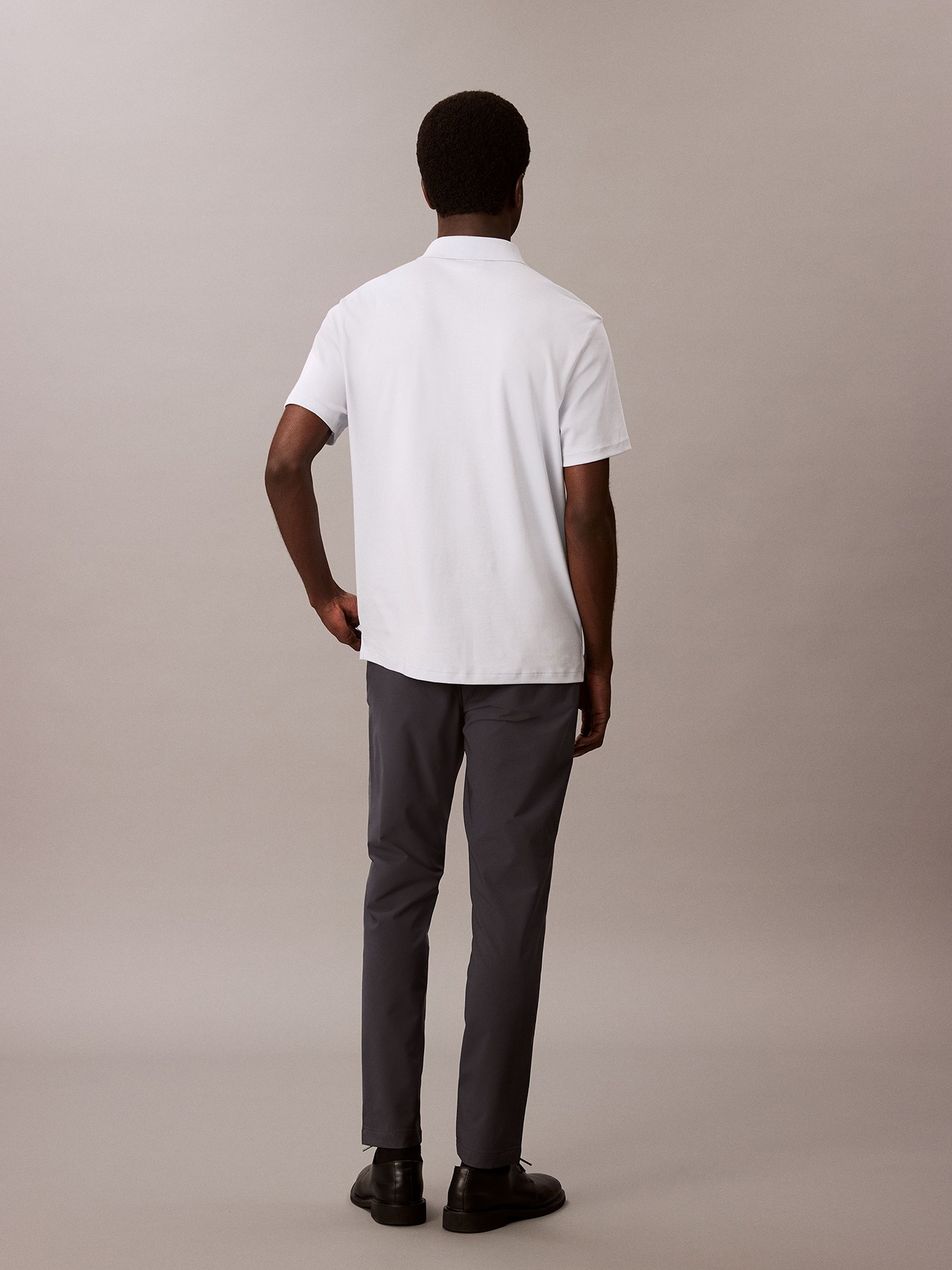 PANTALON SLIM EN TEJIDO TE CNICO ELASTICO - 2
