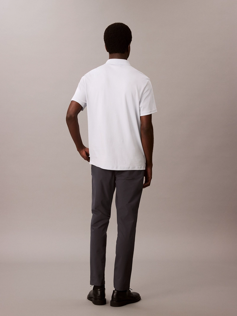 PANTALON SLIM EN TEJIDO TECNICO ELASTICO - 2