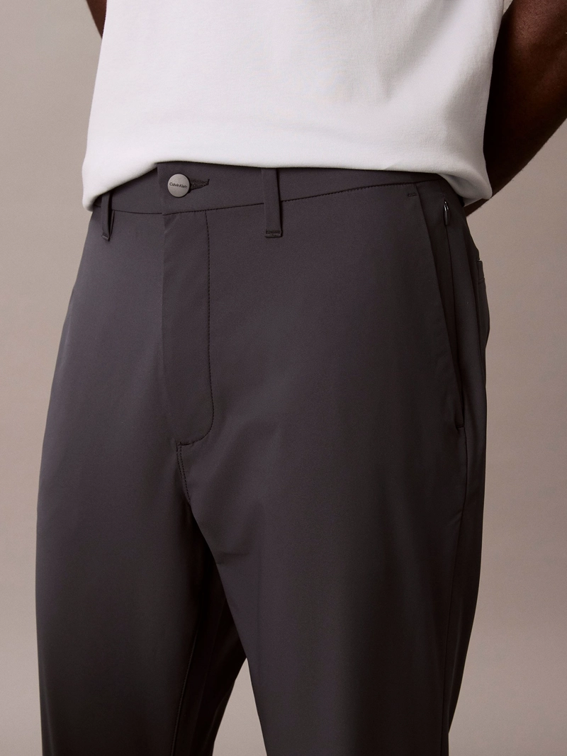 PANTALON SLIM EN TEJIDO TECNICO ELASTICO - 5