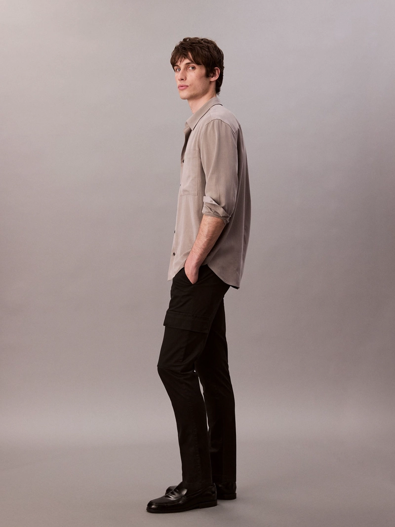 PANTALON CARGO SLIM DE ALGODON - 3