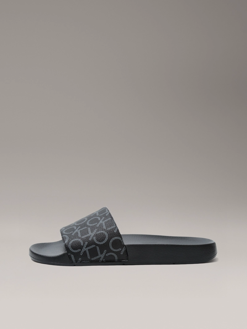 SANDALIAS CON ESTAMPADO DE MONOGRAMA - 6
