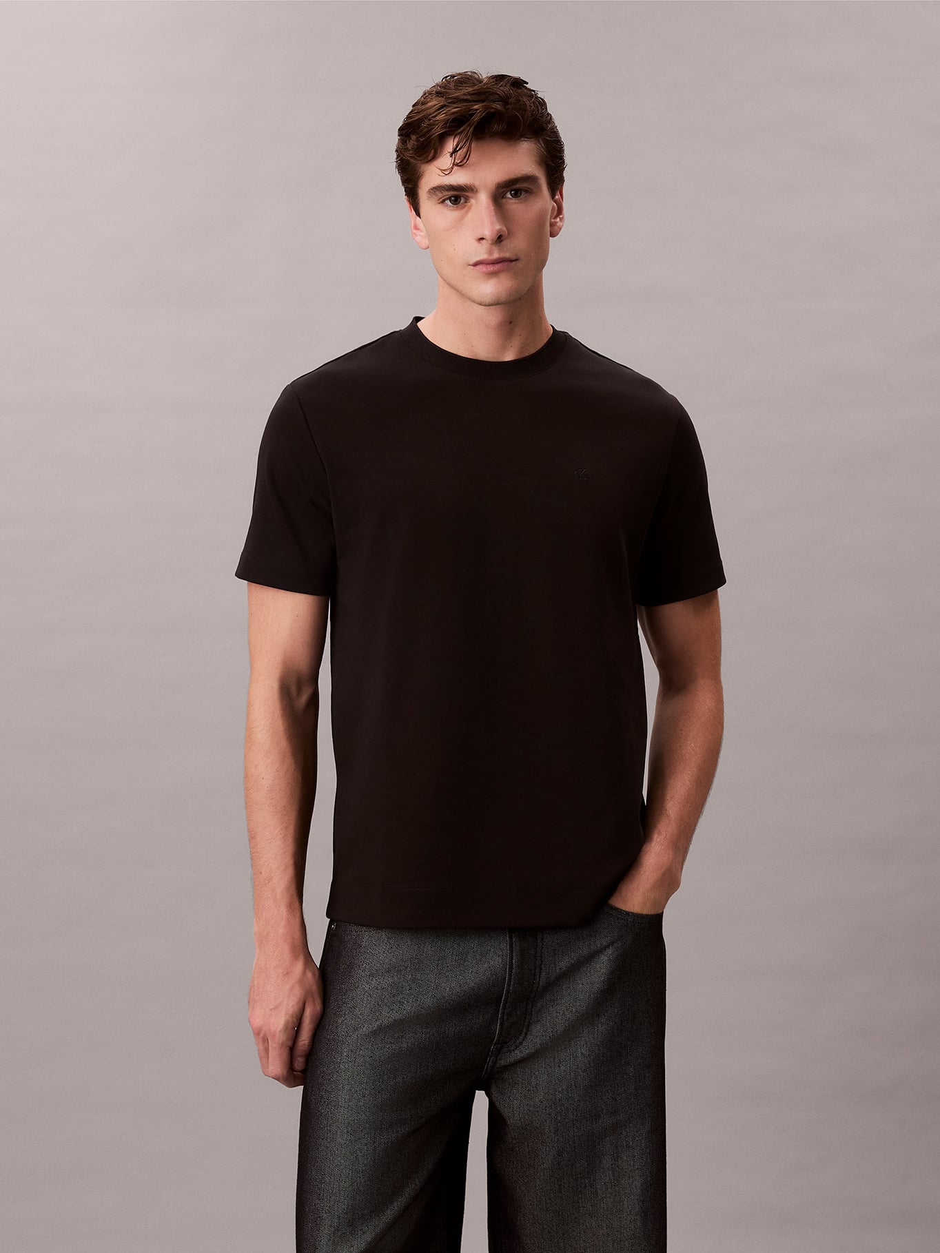 POLERA DE ALGODON INTERLOCK - 1