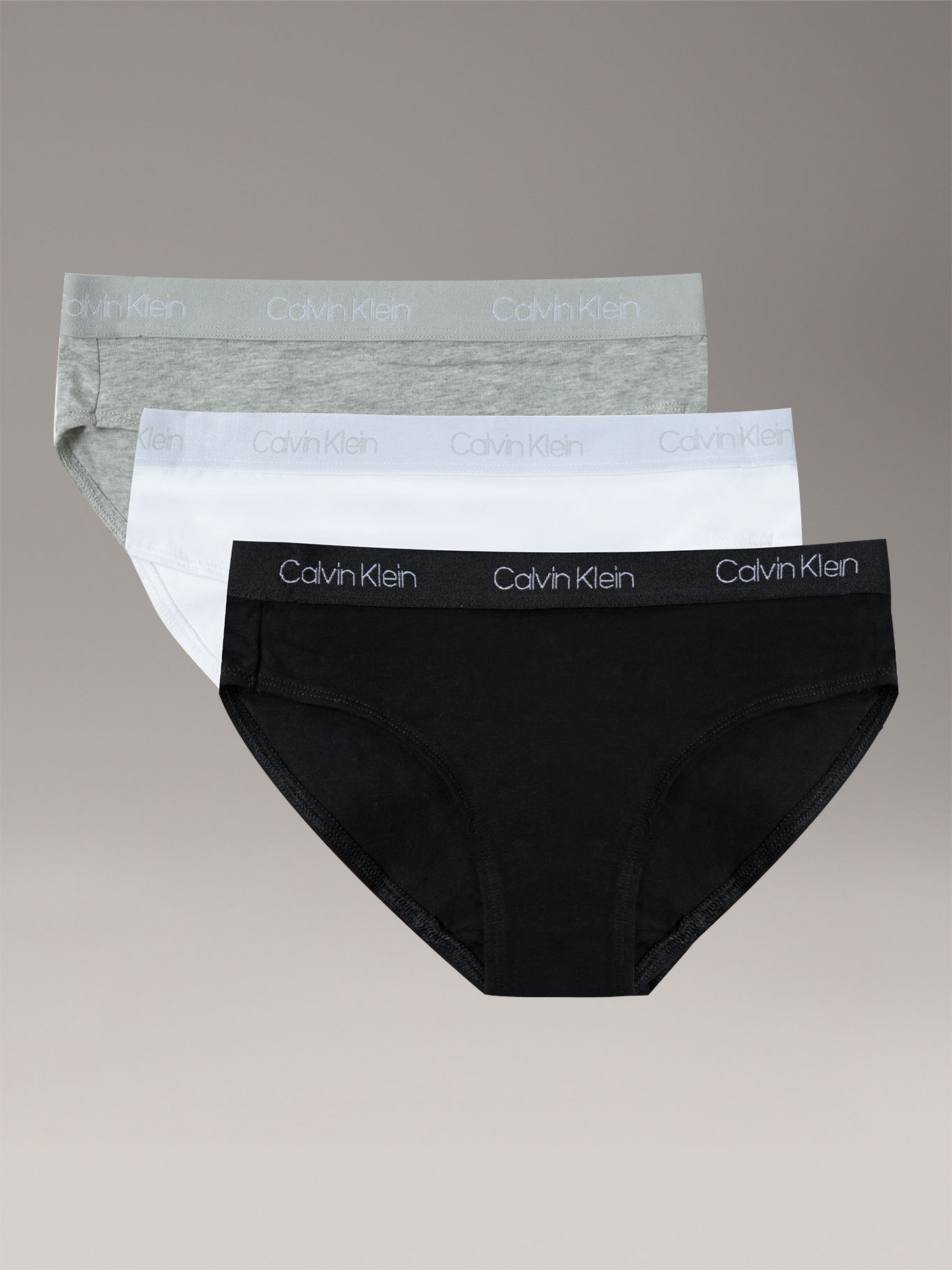 PACK 3 CALZONES BIKINI CON LOGO PARA NIÑA - 1