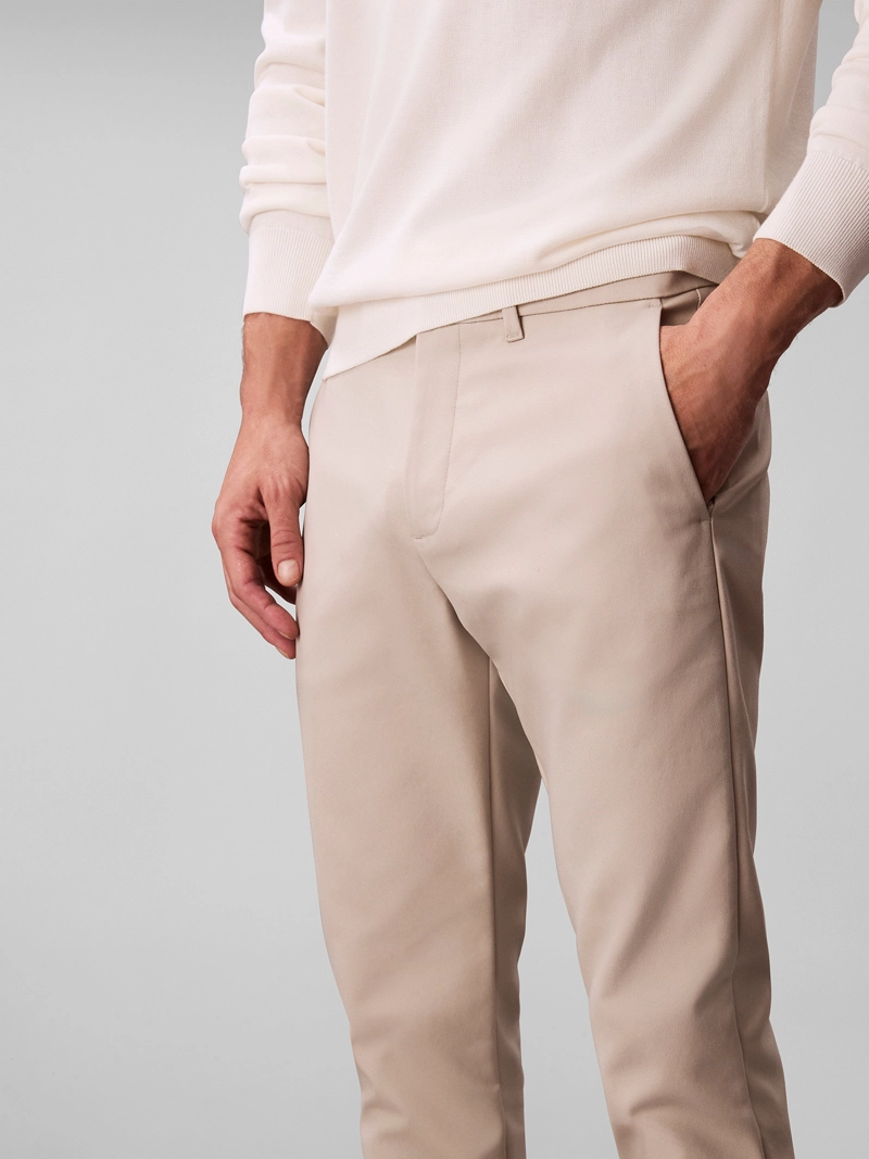 PANTALON SLIM EN TEJIDO TE CNICO ELASTICO - 5