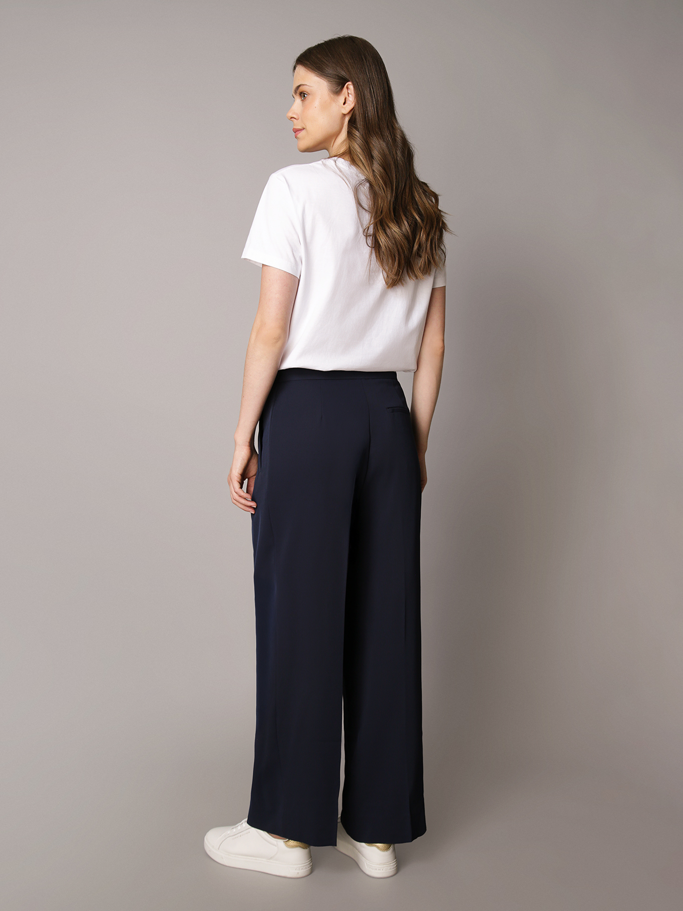 PANTALON RECTO DE SARGA TAILORED - 2