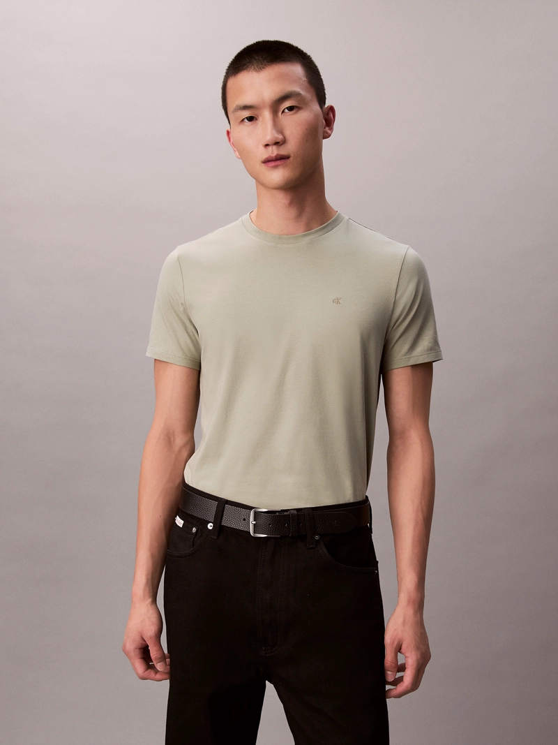 POLERA SLIM DE MANGA CORTA - 1