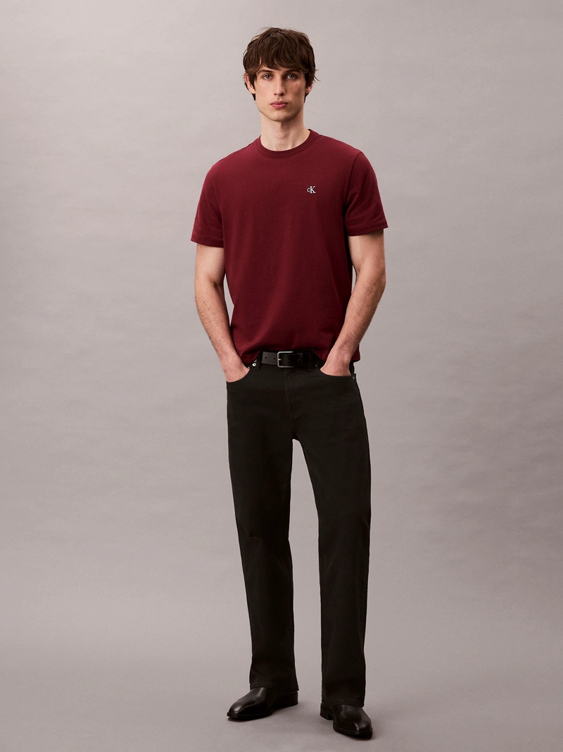 POLERA REGULAR CON MONOGRAMA BORDADO - 2