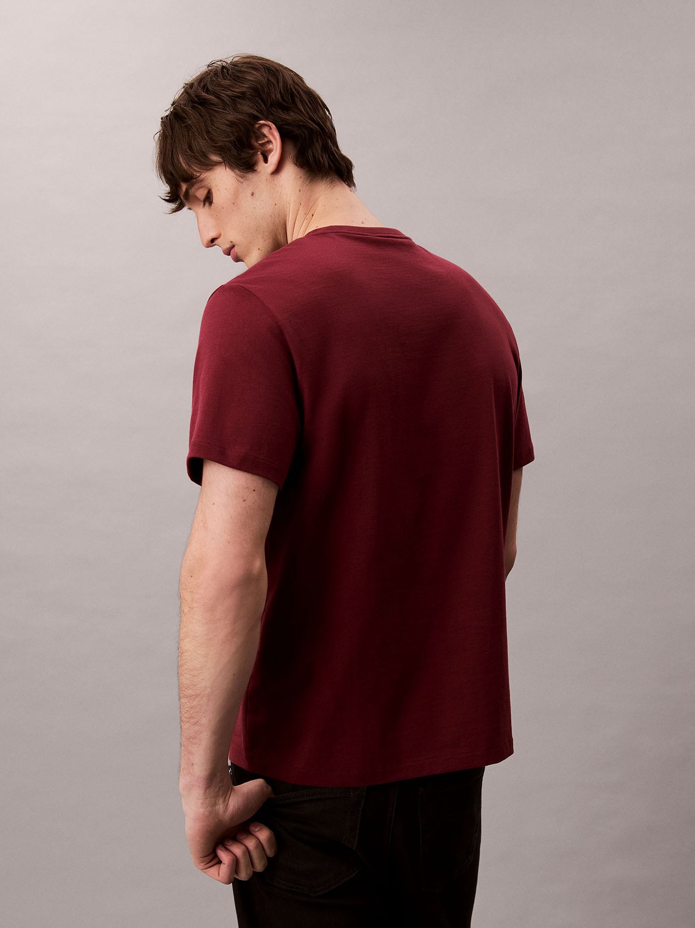 POLERA REGULAR CON MONOGRAMA BORDADO - 3