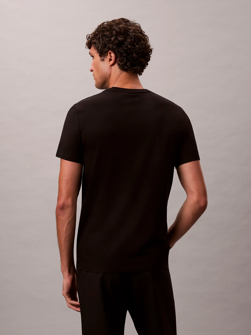 POLERA SLIM DE ALGODON STRECH - 2