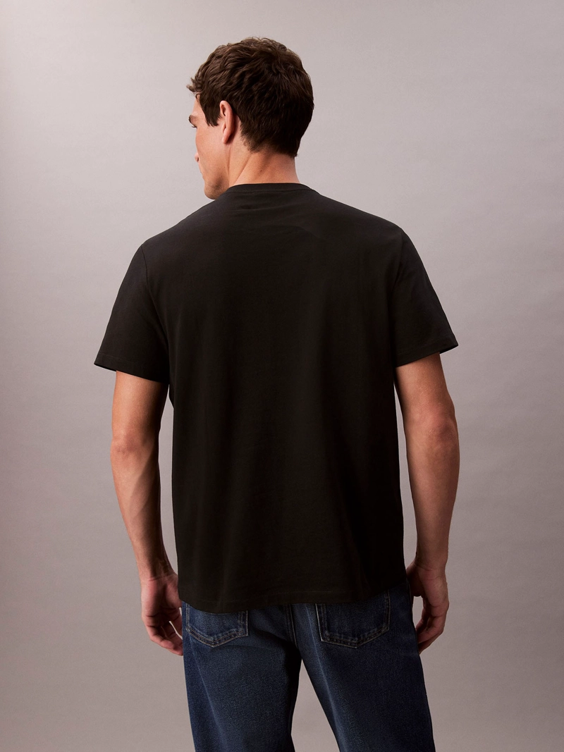 POLERA REGULAR CON MONOGRAMA BORDADO - 3
