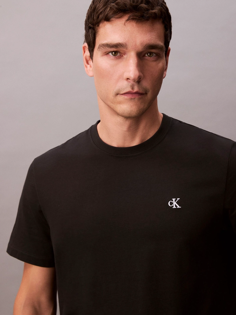 POLERA REGULAR CON MONOGRAMA BORDADO - 5