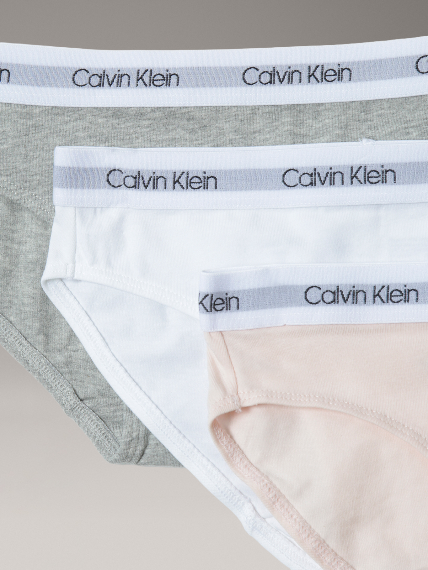 PACK DE 3 CALZONES BIKINI CON LOGO PARA NIÑA - 4