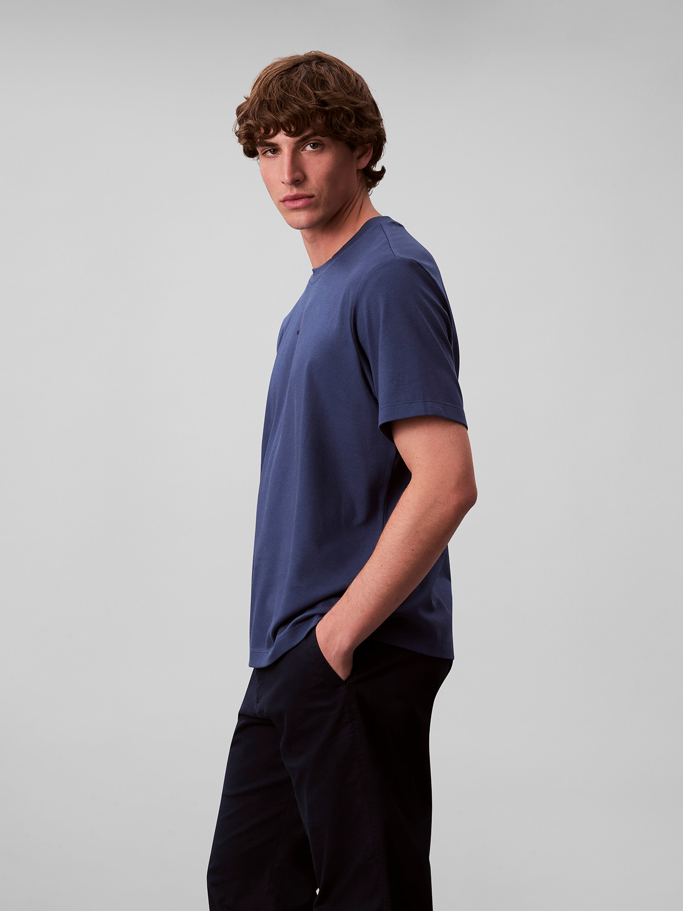 POLERA STRETCH CON NANO LOGO - 4