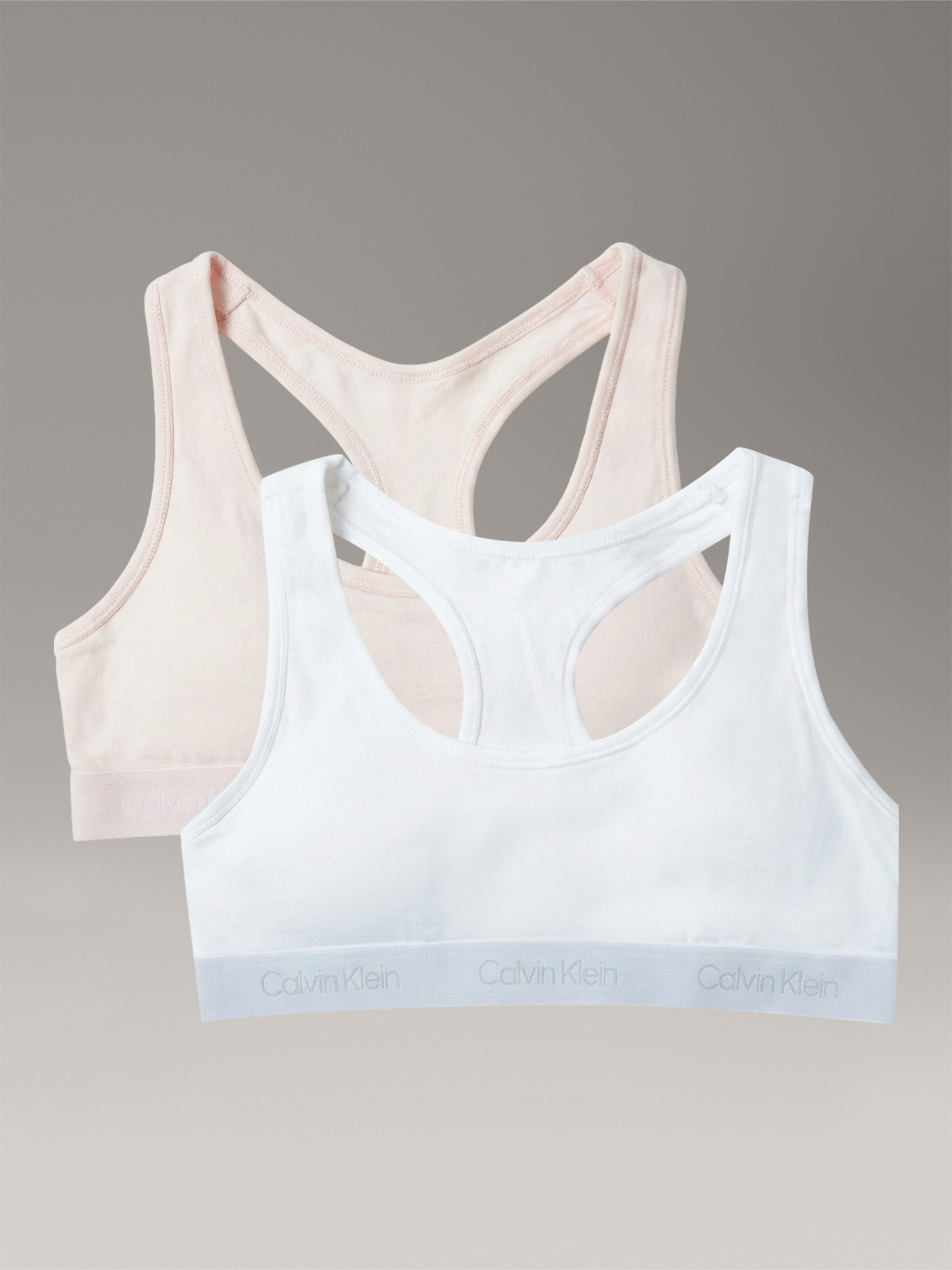PACK DE 2 BRALETTES CON ESPALDA DEPORTIVA PARA NIÑA - 1