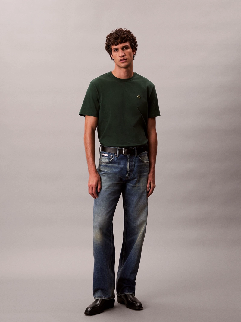 POLERA REGULAR CON MONOGRAMA BORDADO - 2