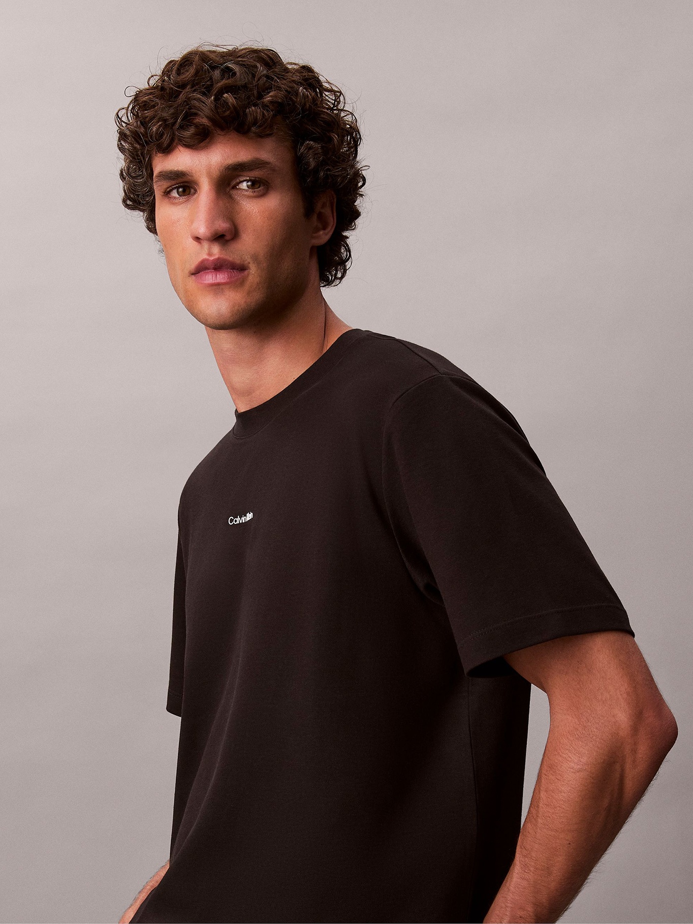 POLERA STRETCH CON LOGO NANO - 4