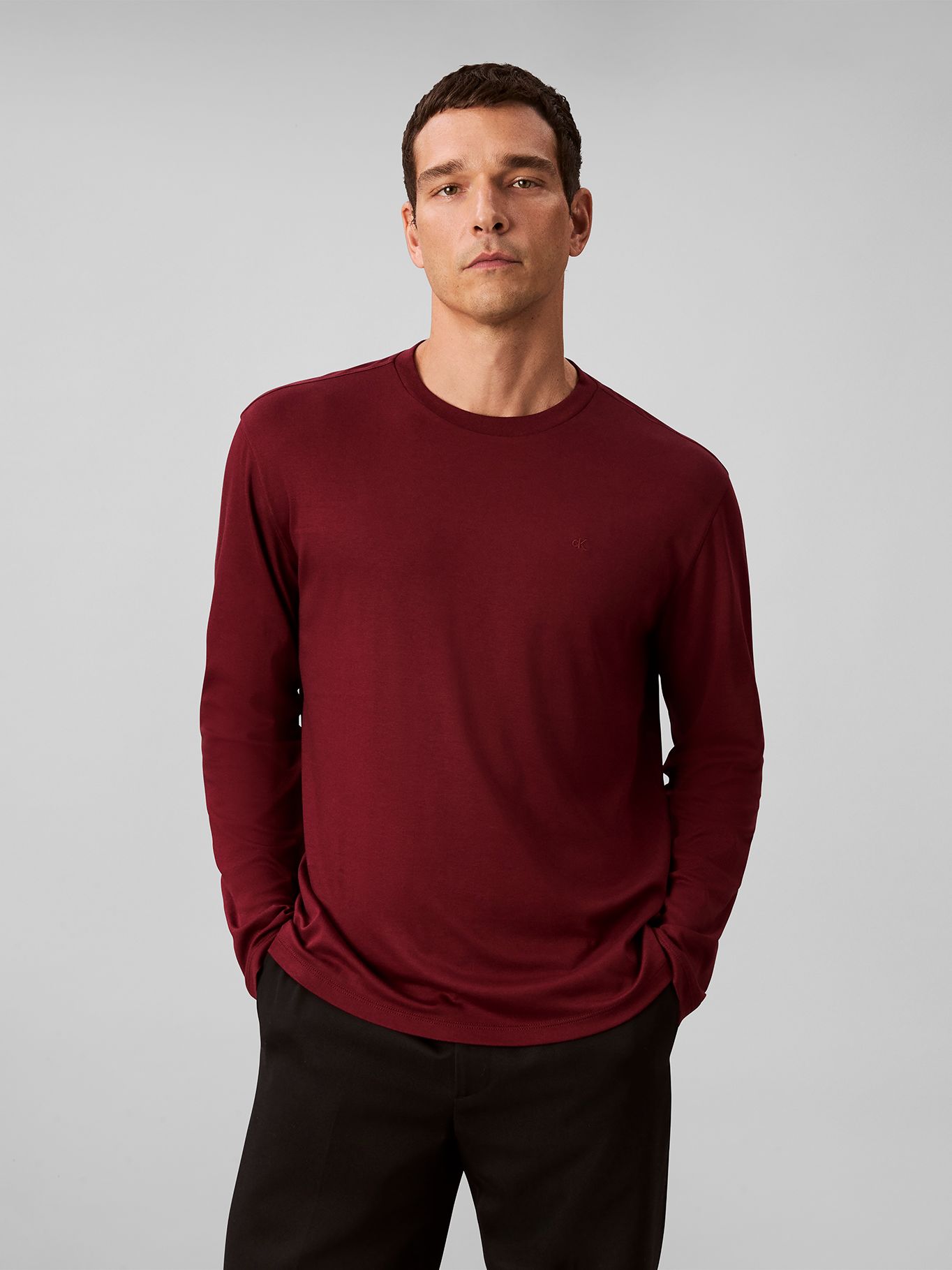 POLERA DE ALGODON SUPIMA INTERLOCK - 1