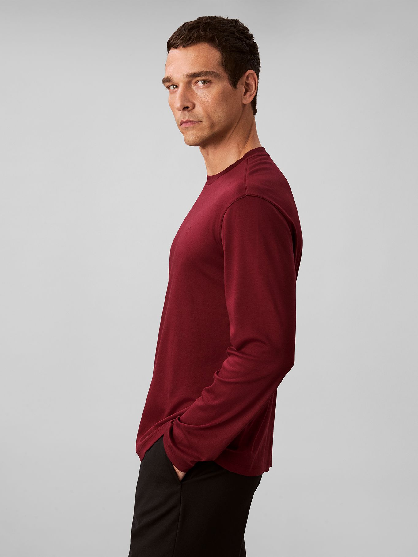 POLERA DE ALGODON SUPIMA INTERLOCK - 4
