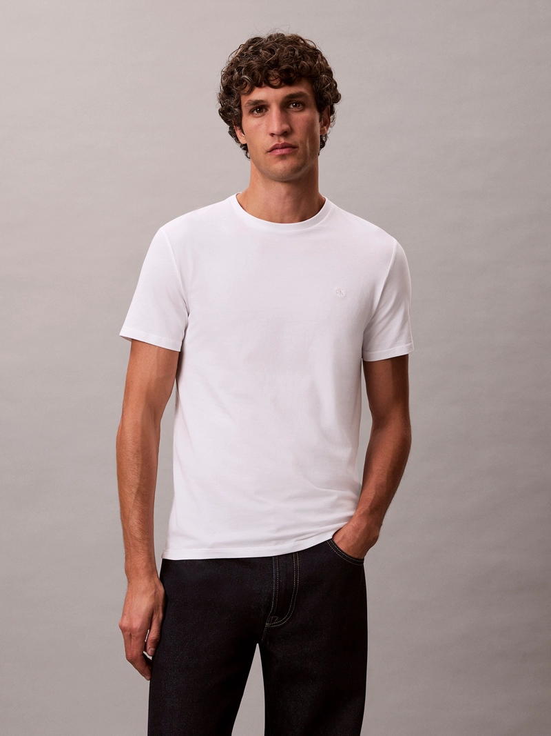 POLERA SLIM DE ALGODON STRECH - 1