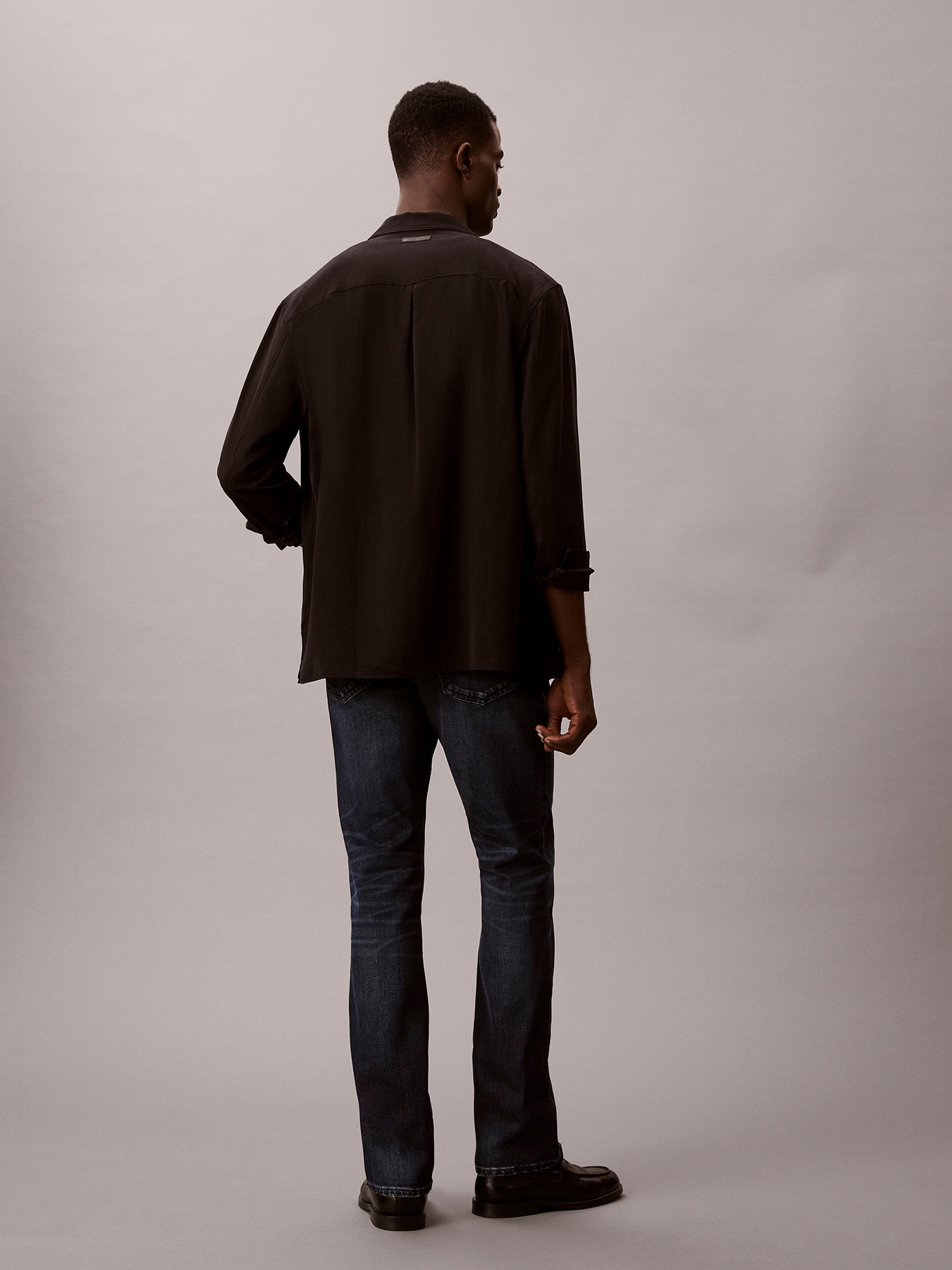 JEANS SLIM CON DETALLES ROTOS EN TONO DEEP DUSK - 3