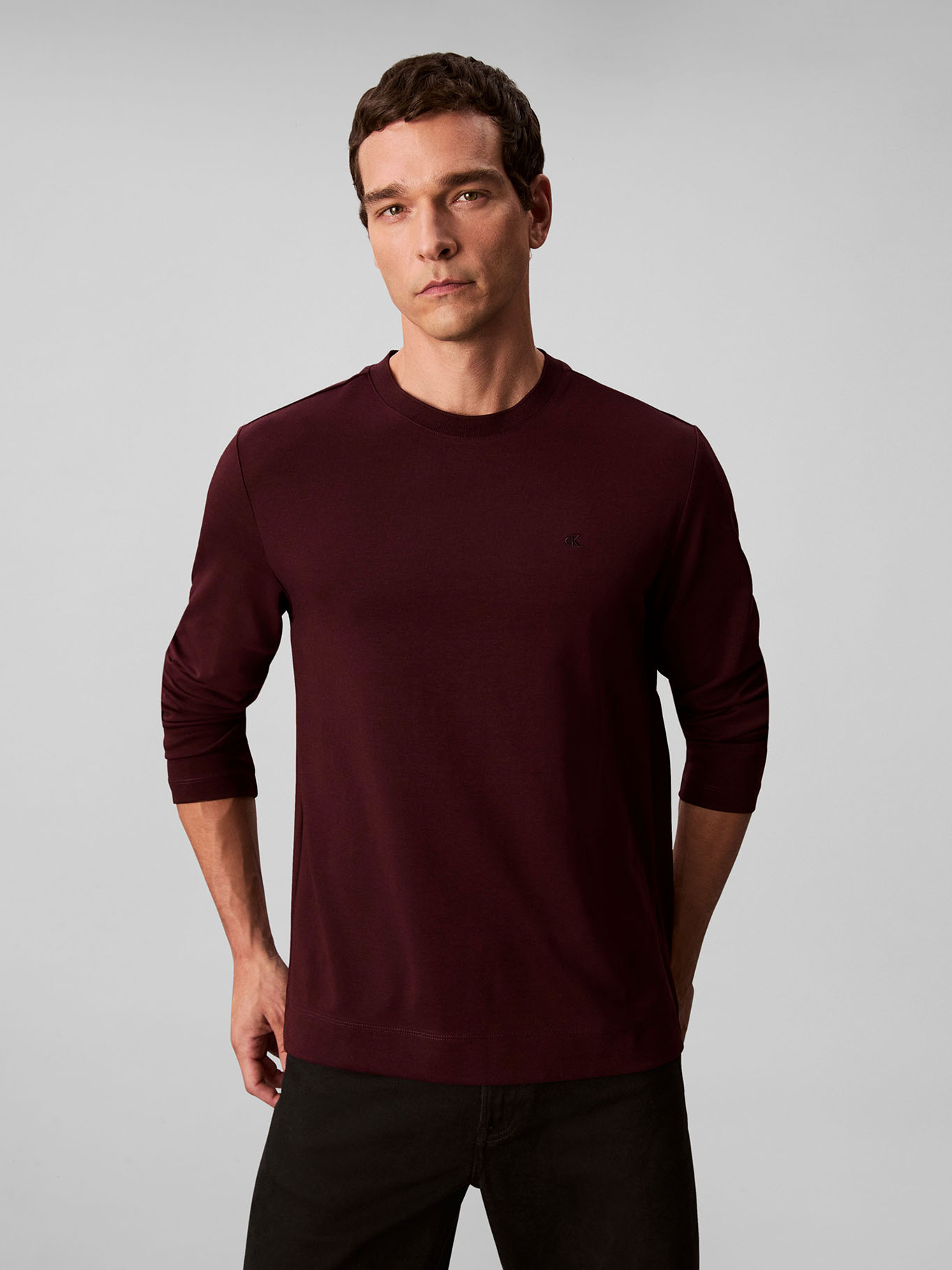 POLERA DE ALGODON PREMIUM EN TEJIDO INTERLOCK - 1