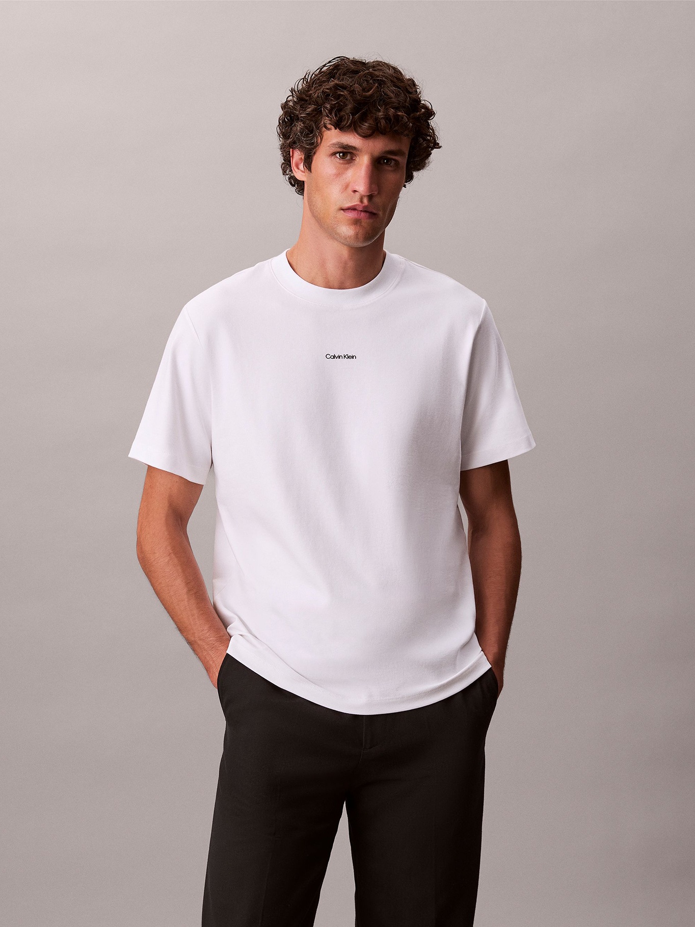 POLERA STRETCH CON NANO LOGO - 1