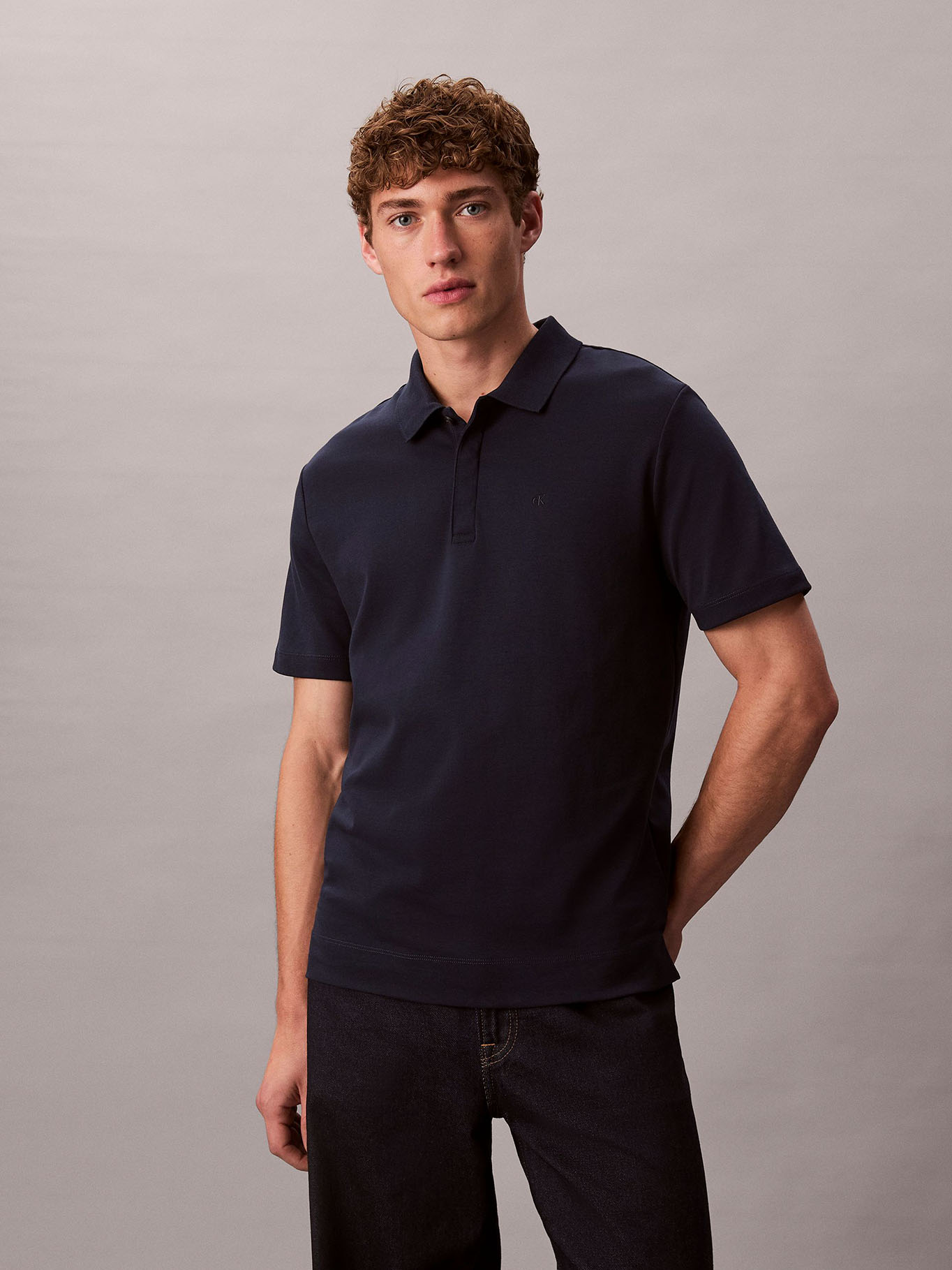 POLO DE ALGODON INTERLOCK - 1