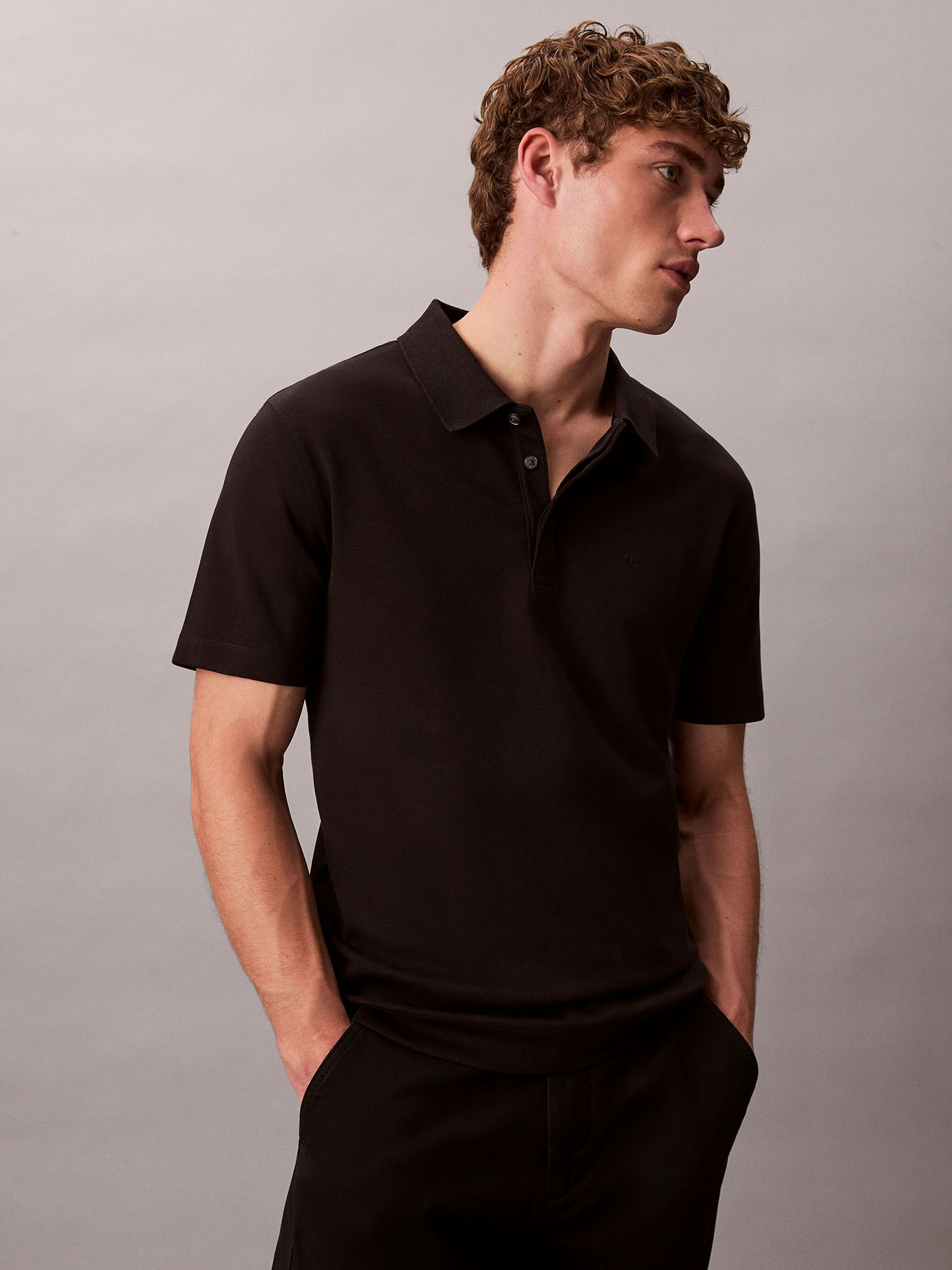 POLO DE ALGODON INTERLOCK - 1