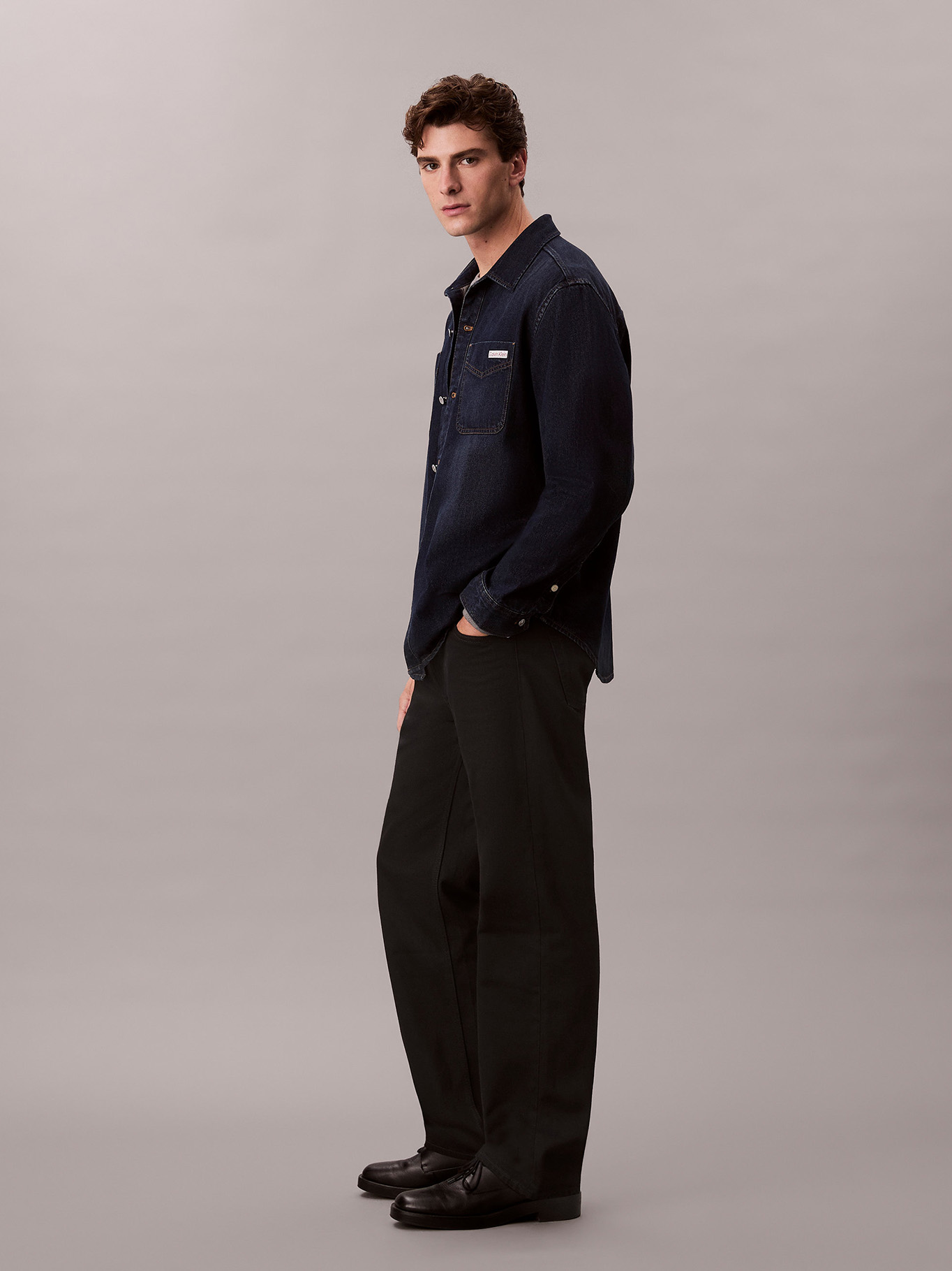 SOBRECAMISA DENIM ESTILO 90S - 4