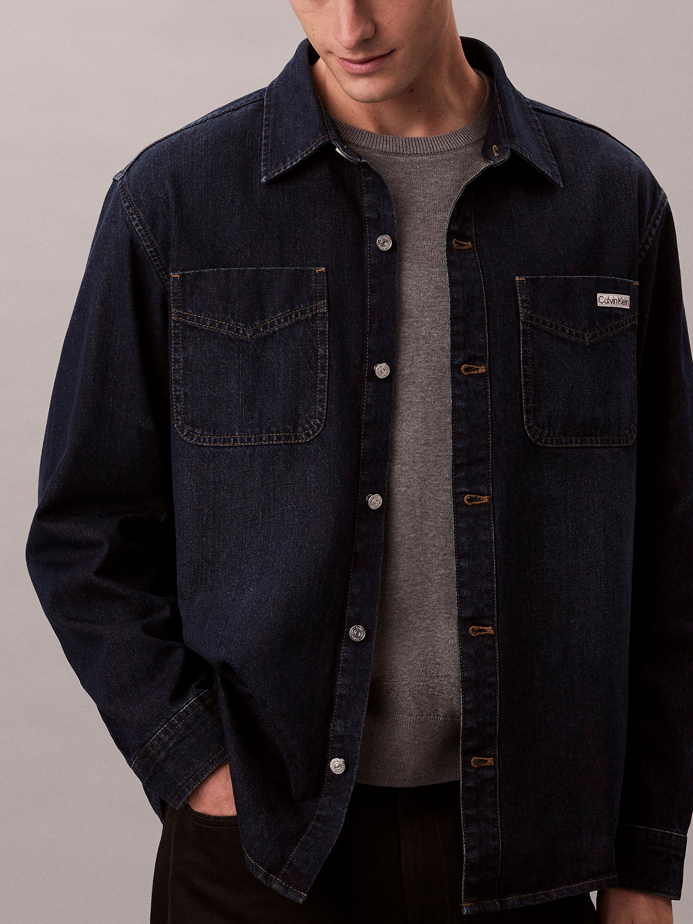 SOBRECAMISA DENIM ESTILO 90S - 5
