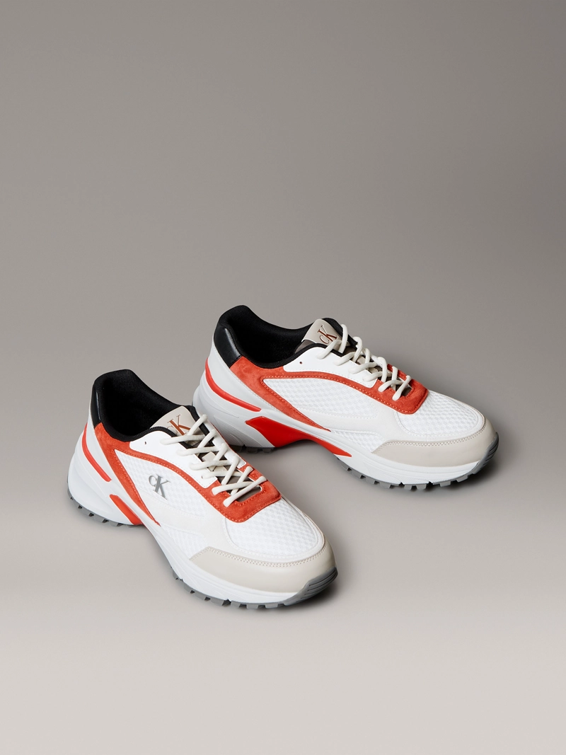 ZAPATILLAS RUNNER CON MATERIALES COMBINADOS - 1