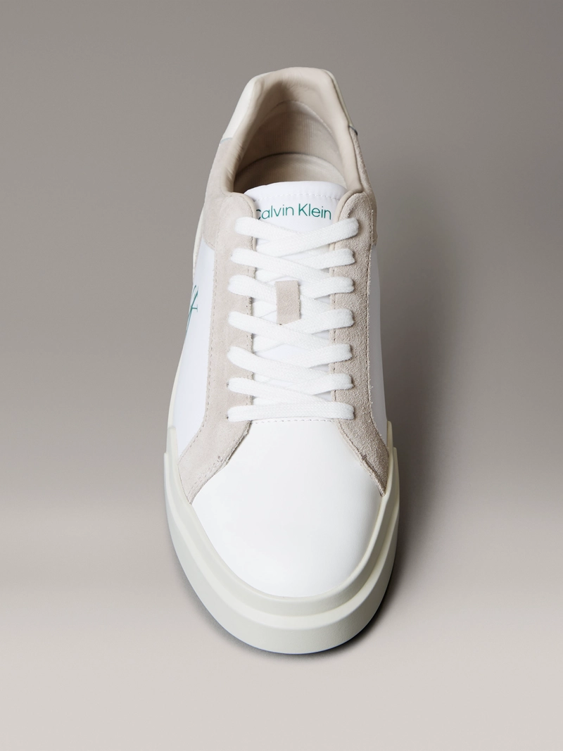 ZAPATILLAS DE CUERO CON SUELA GRUESA - 3