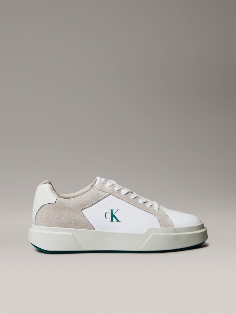 ZAPATILLAS DE CUERO CON SUELA GRUESA - 6
