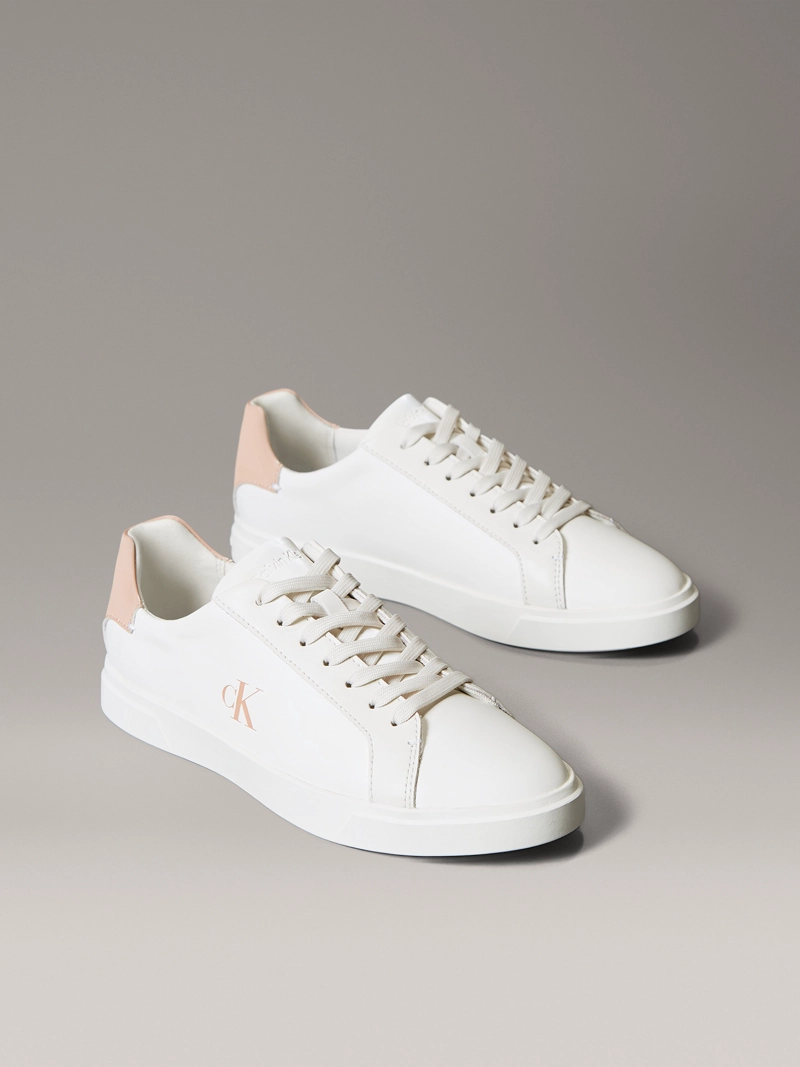 ZAPATILLAS DE CUERO CON LOGO - 1