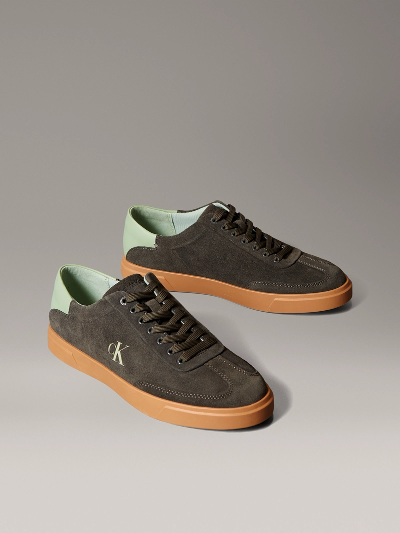 ZAPATILLAS DE ANTE DE CAÑA BAJA - 1