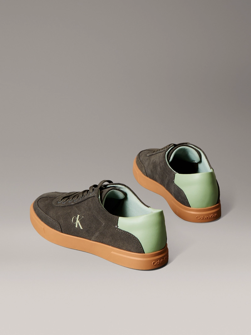 ZAPATILLAS DE ANTE DE CAÑA BAJA - 2