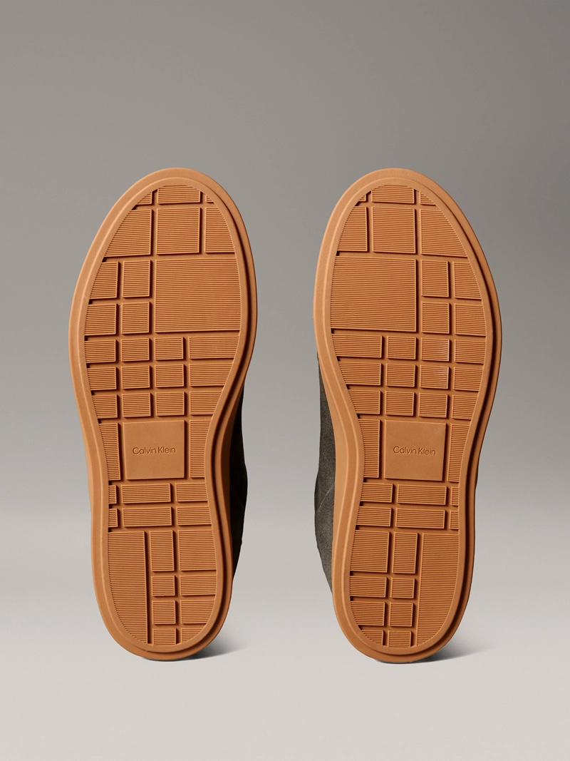 ZAPATILLAS DE ANTE DE CAÑA BAJA - 4