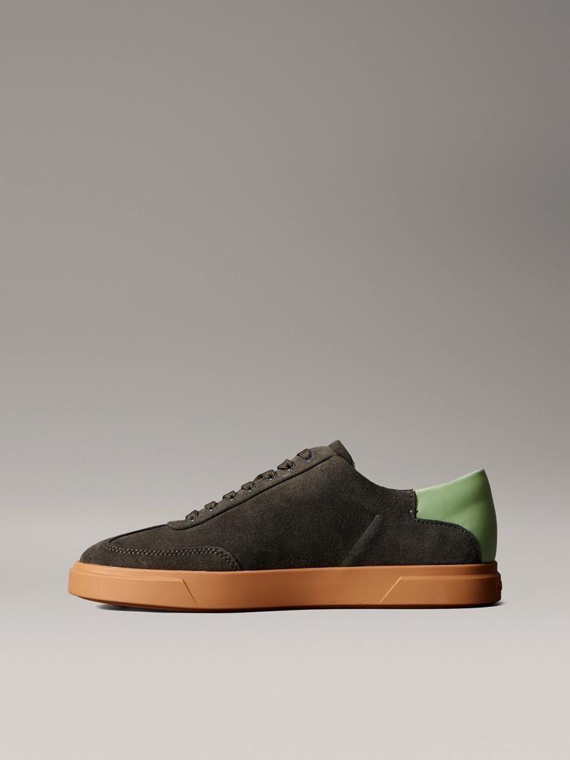 ZAPATILLAS DE ANTE DE CAÑA BAJA - 6