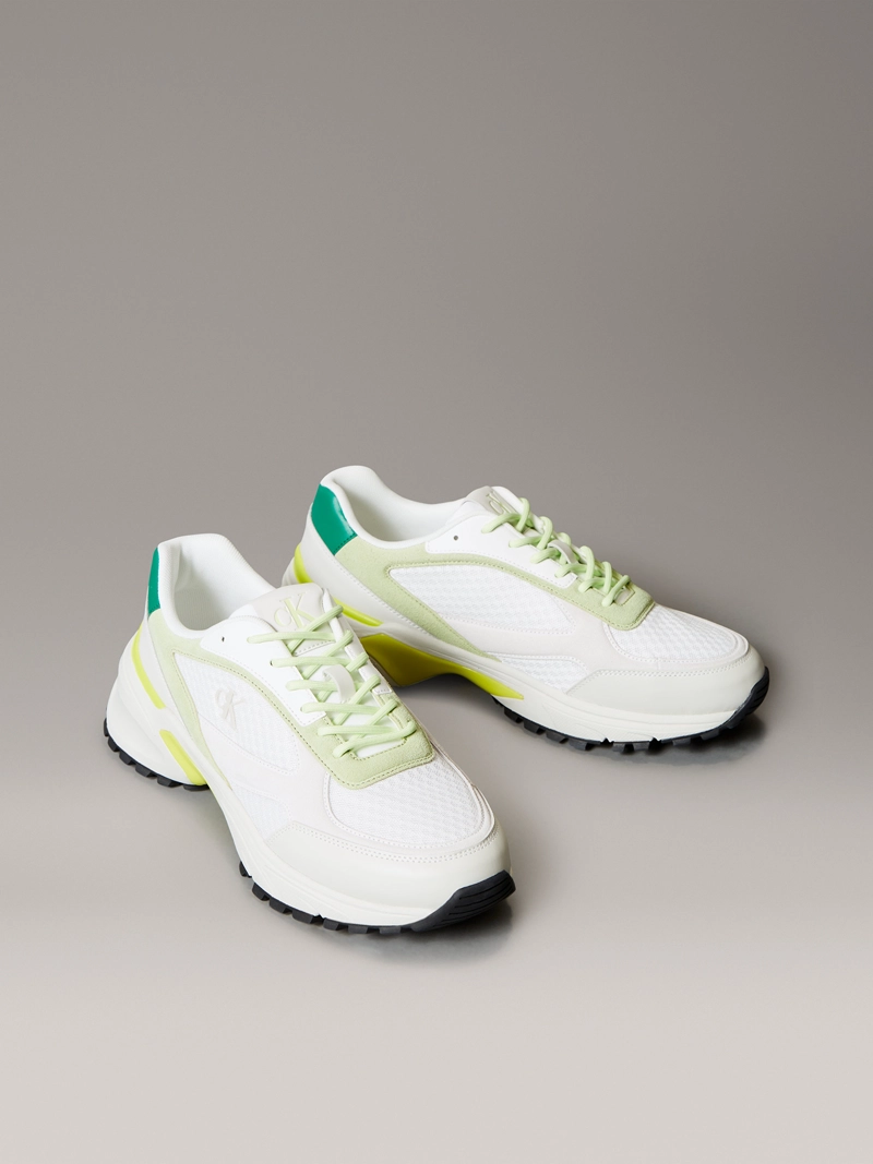 ZAPATILLAS RUNNER CON MATERIALES COMBINADOS - 1