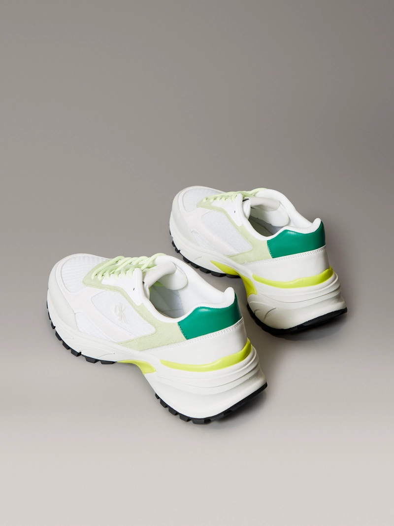ZAPATILLAS RUNNER CON MATERIALES COMBINADOS - 2