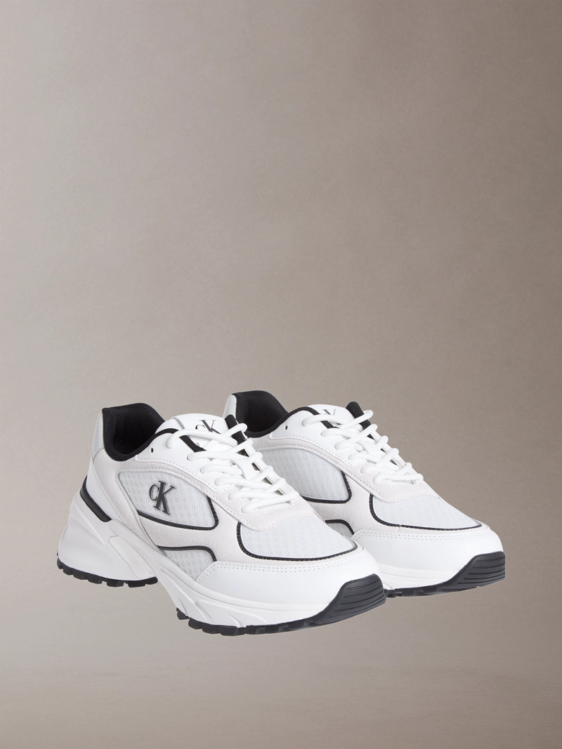 ZAPATILLAS RUNNER CON MATERIALES COMBINADOS - 1