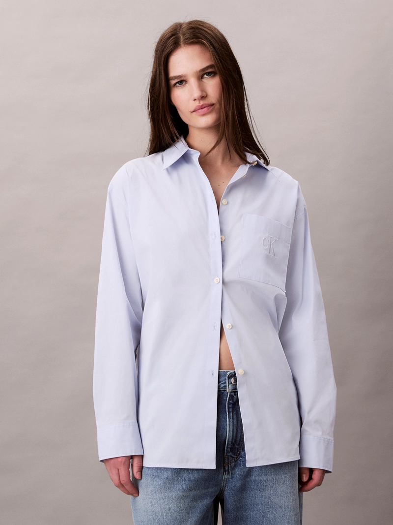 CAMISA RELAXED DE POPELINA - 1