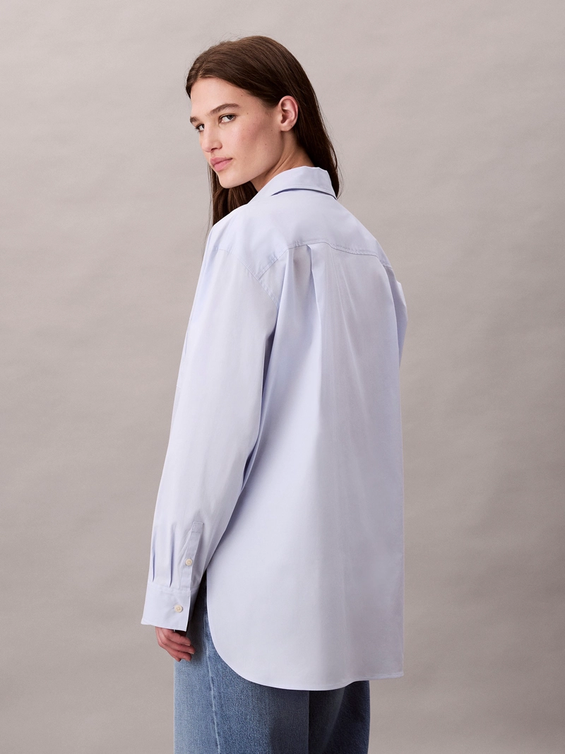 CAMISA RELAXED DE POPELINA - 3
