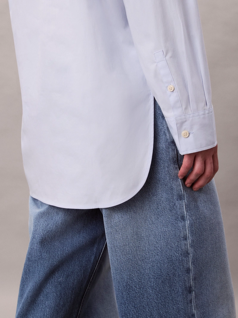 CAMISA RELAXED DE POPELINA - 5