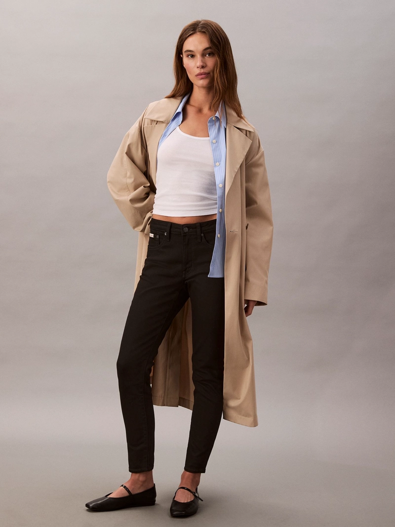 JEANS SKINNY CLASSIC DE TALLE MEDIO - 1