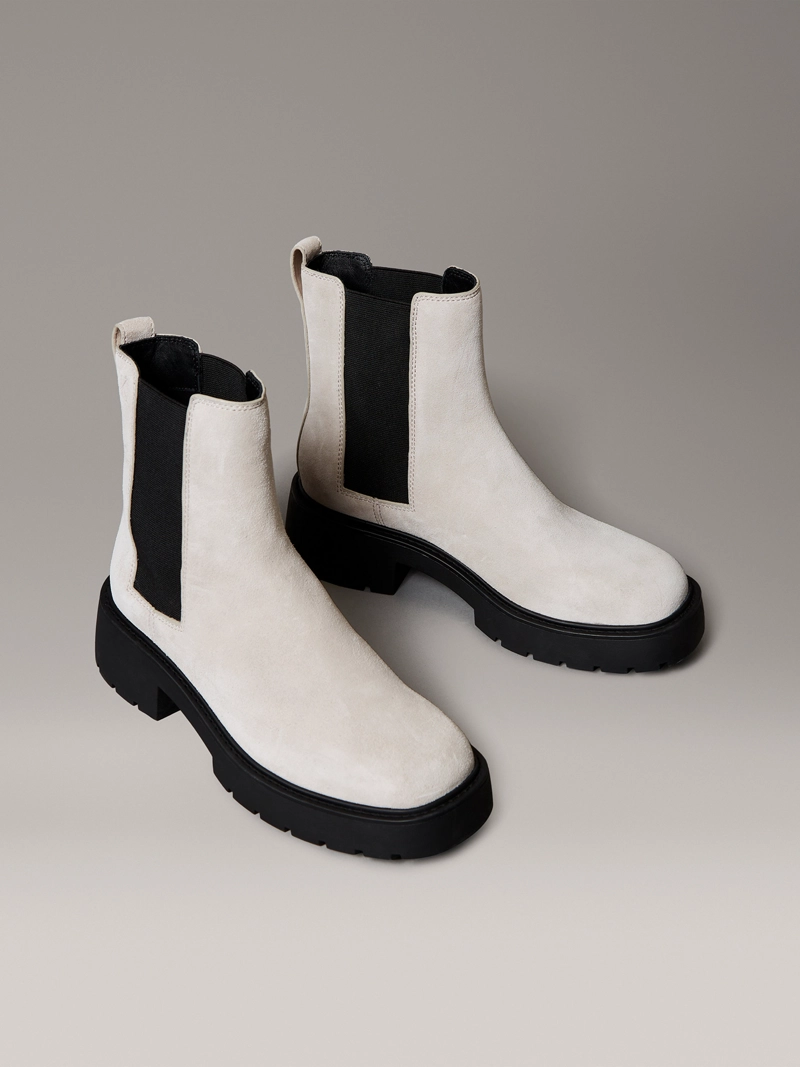 BOTAS CHELSEA CHUNKY DE CUERO - 1