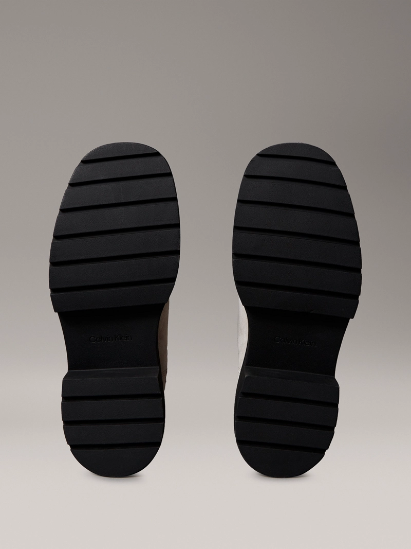 BOTAS CHELSEA CHUNKY DE CUERO - 4