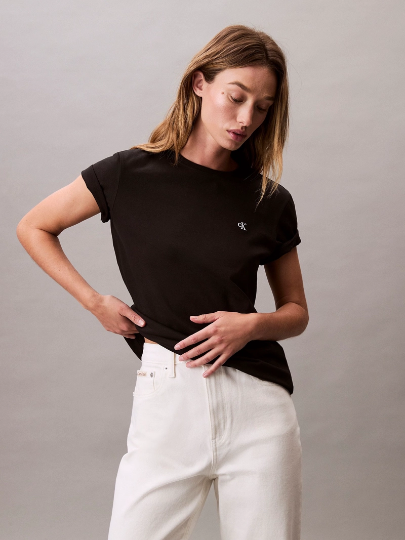 POLERA DE ALGODON CON LOGO DE ARCHIVE - 5